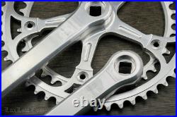 Vintage Campagnolo Late Super Record Road Bike CRANKS 172.5mm 52t 42t Chainrings