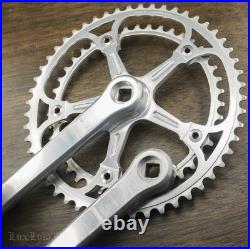 Vintage Campagnolo Late Super Record Road Bike CRANKS 172.5mm 52t 42t Chainrings