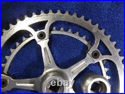 Vintage Campagnolo Nuovo Record 172.5mm CRANK 53t 42t Chainrings Bicycle