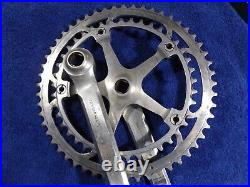 Vintage Campagnolo Nuovo Record 172.5mm CRANK 53t 42t Chainrings Bicycle