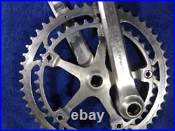 Vintage Campagnolo Nuovo Record 172.5mm CRANK 53t 42t Chainrings Bicycle