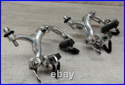 Vintage Campagnolo Nuovo Record Brake Calipers Long Reach, Front/ Rear Threaded