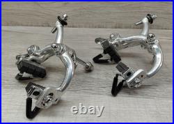 Vintage Campagnolo Nuovo Record Brake Calipers Long Reach, Front/ Rear Threaded