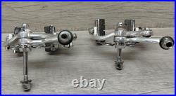 Vintage Campagnolo Nuovo Record Brake Calipers Long Reach, Front/ Rear Threaded