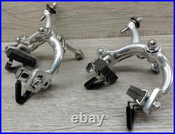 Vintage Campagnolo Nuovo Record Brake Calipers Long Reach, Front/ Rear Threaded