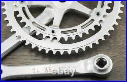Vintage Campagnolo Nuovo Record Road Bike CRANKS 53t 42t Chainrings Tour Bicycle