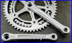 Vintage Campagnolo Nuovo Record Road Bike CRANKS 53t 42t Chainrings Tour Bicycle