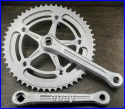 Vintage Campagnolo Nuovo Record RoadBike 170mm CRANKS 53t 48t Chainrings Bicycle