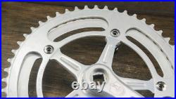 Vintage Campagnolo Nuovo Record RoadBike 170mm CRANKS 53t 48t Chainrings Bicycle