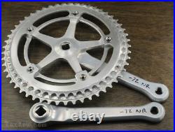 Vintage Campagnolo Nuovo Record RoadBike 170mm CRANKS 53t 48t Chainrings Bicycle