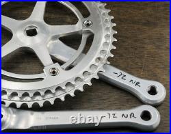 Vintage Campagnolo Nuovo Record RoadBike 170mm CRANKS 53t 48t Chainrings Bicycle