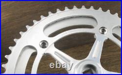 Vintage Campagnolo Nuovo Record RoadBike 170mm CRANKS 53t 48t Chainrings Bicycle