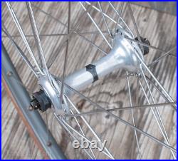Vintage Campagnolo Nuovo Super Record Hubs 700c Road Bike WHEELS Mavic G40 Rims Vintage Campagnolo Nuovo Super Record Hubs 700c Road Bike WHEELS Mavic G40 Rims