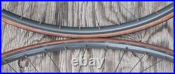 Vintage Campagnolo Nuovo Super Record Hubs 700c Road Bike WHEELS Mavic G40 Rims Vintage Campagnolo Nuovo Super Record Hubs 700c Road Bike WHEELS Mavic G40 Rims