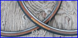 Vintage Campagnolo Nuovo Super Record Hubs 700c Road Bike WHEELS Mavic G40 Rims Vintage Campagnolo Nuovo Super Record Hubs 700c Road Bike WHEELS Mavic G40 Rims
