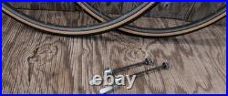 Vintage Campagnolo Nuovo Super Record Hubs 700c RoadBike WHEELS Mavic G40 Rims Vintage Campagnolo Nuovo Super Record Hubs 700c RoadBike WHEELS Mavic G40 Rims