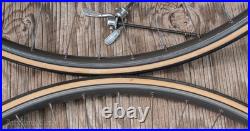 Vintage Campagnolo Nuovo Super Record Hubs 700c RoadBike WHEELS Mavic G40 Rims Vintage Campagnolo Nuovo Super Record Hubs 700c RoadBike WHEELS Mavic G40 Rims