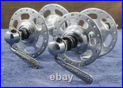 Vintage Campagnolo NuovoSuper Record RoadBike HUBS High Flange 32h36h40h Bicycle Vintage Campagnolo NuovoSuper Record RoadBike HUBS High Flange 32h36h40h Bicycle