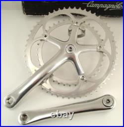 Vintage Campagnolo RECORD 8 / 9 Speed CRANK Crankset 175mm Road bike 53/39 (L10) Vintage Campagnolo RECORD 8 / 9 Speed CRANK Crankset 175mm Road bike 53/39 (L10)