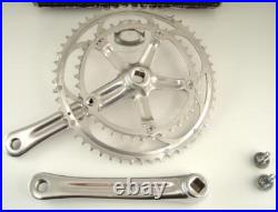 Vintage Campagnolo RECORD 8 / 9 Speed CRANK Crankset 175mm Road bike 53/39 (L10) Vintage Campagnolo RECORD 8 / 9 Speed CRANK Crankset 175mm Road bike 53/39 (L10)