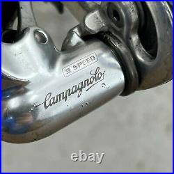 Vintage Campagnolo Rear Derailleur Carbon Fiber Record Road 9s 9 Speed Road Bike