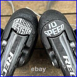 Vintage Campagnolo Record 10s Shifter Carbon BB Levers Set Left Right 10 Speed