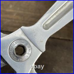 Vintage Campagnolo Record 170 Crankset 53T Italy Road Bike 1985 Cranks Eroica Vintage Campagnolo Record 170 Crankset 53T Italy Road Bike 1985 Cranks Eroica