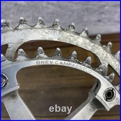 Vintage Campagnolo Record 170 Crankset 53T Italy Road Bike 1985 Cranks Eroica Vintage Campagnolo Record 170 Crankset 53T Italy Road Bike 1985 Cranks Eroica