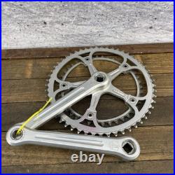 Vintage Campagnolo Record 170 Crankset 53T Italy Road Bike 1985 Cranks Eroica Vintage Campagnolo Record 170 Crankset 53T Italy Road Bike 1985 Cranks Eroica