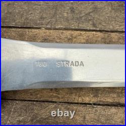 Vintage Campagnolo Record 180mm Crankset 5-Bolt 144 BCD Square Taper Road Bike