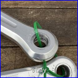 Vintage Campagnolo Record 180mm Crankset 5-Bolt 144 BCD Square Taper Road Bike