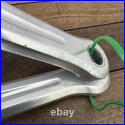 Vintage Campagnolo Record 180mm Crankset 5-Bolt 144 BCD Square Taper Road Bike