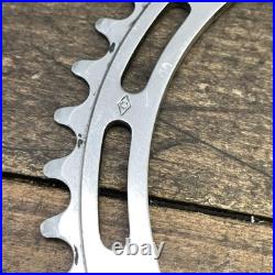 Vintage Campagnolo Record 51t 42T Chainring Set 144 BCD 51 Tooth Road Italy 80s