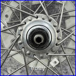Vintage Campagnolo Record 700c Wheelset Hubs 36h Weinmann Concave Road 123mm