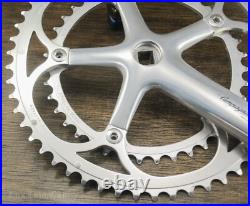 Vintage Campagnolo Record 9 RoadBike CRANKS 170mm 53t39t Chainrings Tour Bicycle
