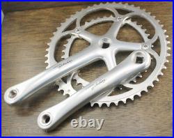 Vintage Campagnolo Record 9 RoadBike CRANKS 170mm 53t39t Chainrings Tour Bicycle