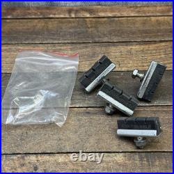Vintage Campagnolo Record BREV Brake Shoes Pads Set Of 4 70s 80s Road Carriers