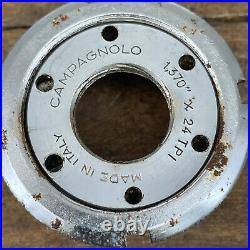 Vintage Campagnolo Record Bottom Bracket 68-SS-120 +1 +1.5 CPSC English 114 mm