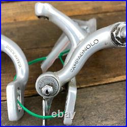 Vintage Campagnolo Record Brake Calipers Brev Inter Side Pull Recessed 1980s C4