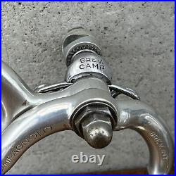 Vintage Campagnolo Record Brake Calipers Long Reach Pivot Side Pull Eroica
