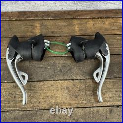Vintage Campagnolo Record Brake Levers 8 Speed Carbon BB System Drop Bar 8s