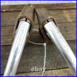 Vintage Campagnolo Record Brake Levers Non-Aero Road Bike Pair Gum Hoods Italy