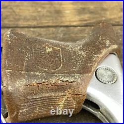 Vintage Campagnolo Record Brake Levers Non-Aero Road Bike Pair Gum Hoods Italy