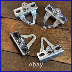 Vintage Campagnolo Record Brake Pads Shoe Set 4 Chrome Record NOS Campy C3