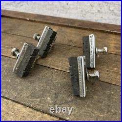 Vintage Campagnolo Record Brake Shoes Holders Set of 4 BREV Italy Nuovo Super