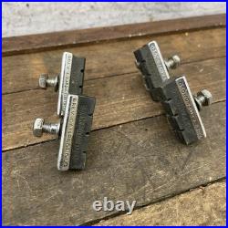 Vintage Campagnolo Record Brake Shoes Holders Set of 4 BREV Italy Nuovo Super