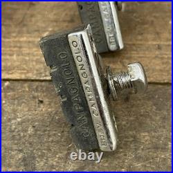 Vintage Campagnolo Record Brake Shoes Holders Set of 4 BREV Italy Nuovo Super
