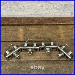 Vintage Campagnolo Record Brake Shoes Holders Set of 4 BREV Italy Nuovo Super