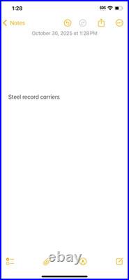 Vintage Campagnolo Record Brake Shoes Holders Set of 4 BREV Italy Nuovo Super