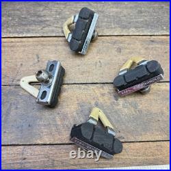 Vintage Campagnolo Record Brake Shoes Pads Set Of 4 Brev Italy Road Bike